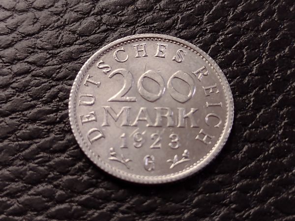Alemanha - 200 Mark - 1923G - Alumínio