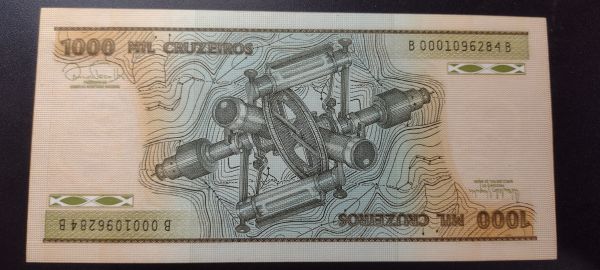 C165 - 1.000 Cruzeiros - FE - Série B0001